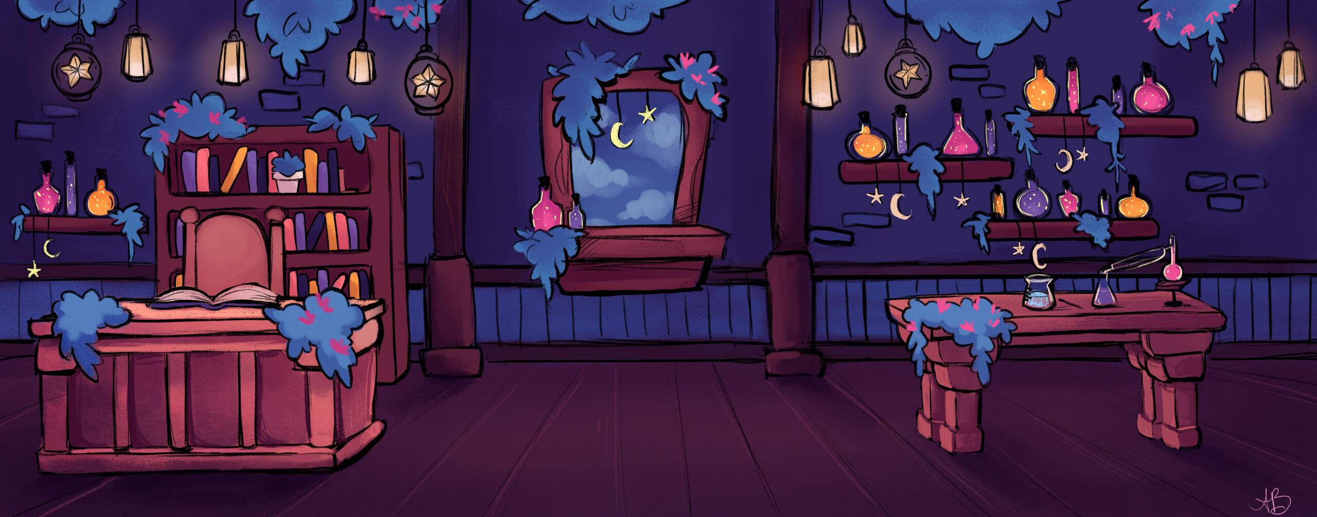 Laboratory Concept Art