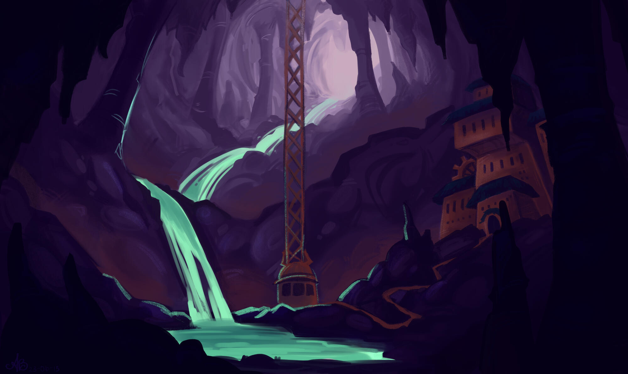 Steampunk Prison Concept (June 2023)